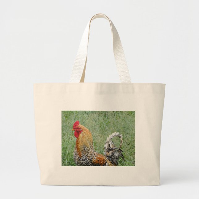 Grand Tote Bag Coqs (Devant)