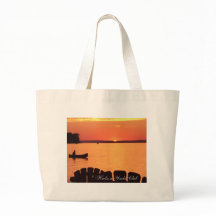 Coucher du soleil canadien….Sac de plage de club