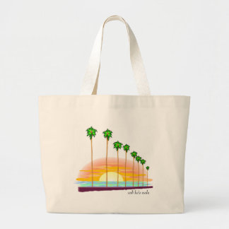 Grand Tote Bag Coucher du soleil Fourre-tout de Cali