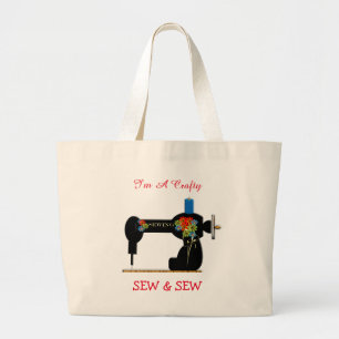Grand Tote Bag Coudre Et Coudre Crafty