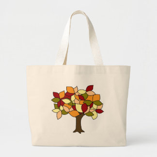 Grand Tote Bag Couleurs de chute
