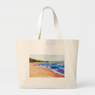 Grand Tote Bag Couleurs de l'eau