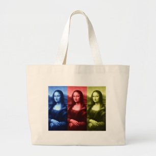 Grand Tote Bag Couleurs primaires Mona Lisa
