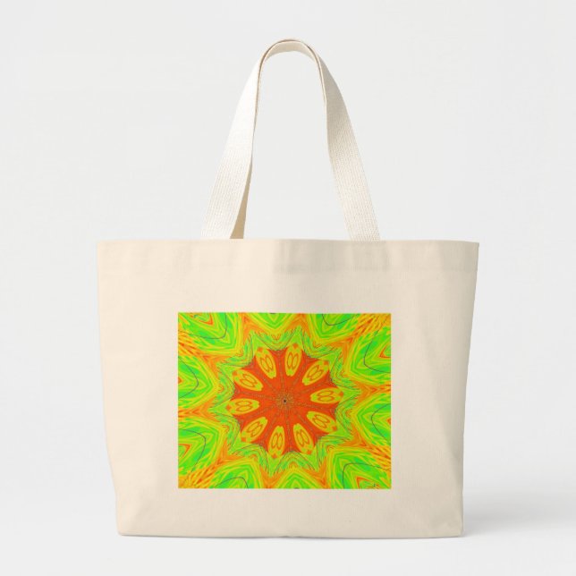 Grand Tote Bag Couleurs Samba (Devant)