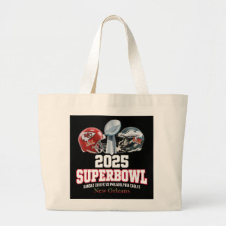 Grand Tote Bag Coupe du Super Bowl 2025