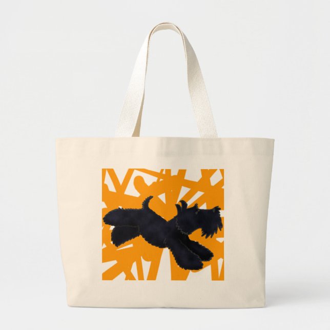 Grand Tote Bag Course Fourre-tout de Scottie (Devant)