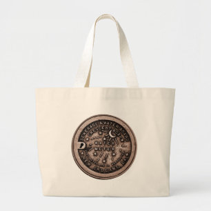 Grand Tote Bag Couverture du compteur d'eau de la Nouvelle-Orléan