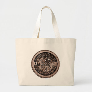 Grand Tote Bag Couverture du compteur d'eau de la Nouvelle-Orléan