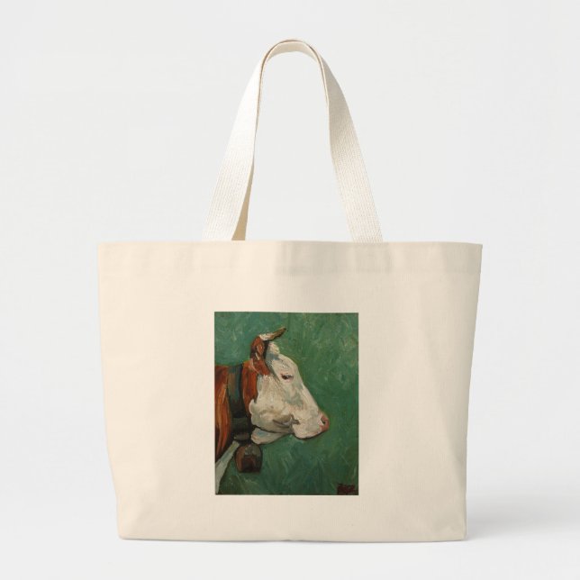 Grand Tote Bag cow#31-20x16 (Devant)