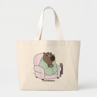 Grand Tote Bag Cozy illustrations for very tired adults.