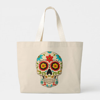 Grand Tote Bag Crâne à sucre