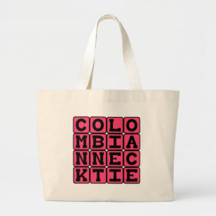 Grand Tote Bag Cravate Colombienne, Méthode d'Exécution