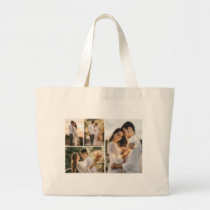 Grand Tote Bag Créez votre propre collection de photos 4