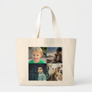 Grand Tote Bag Créez votre propre collection de photos 4
