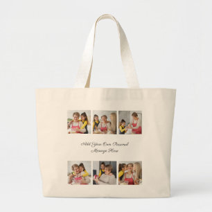 Grand Tote Bag Créez votre propre collection de photos 6 Ajouter
