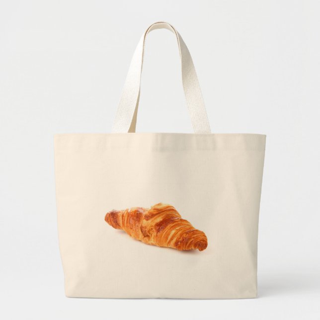 Grand Tote Bag Croissant français (Devant)