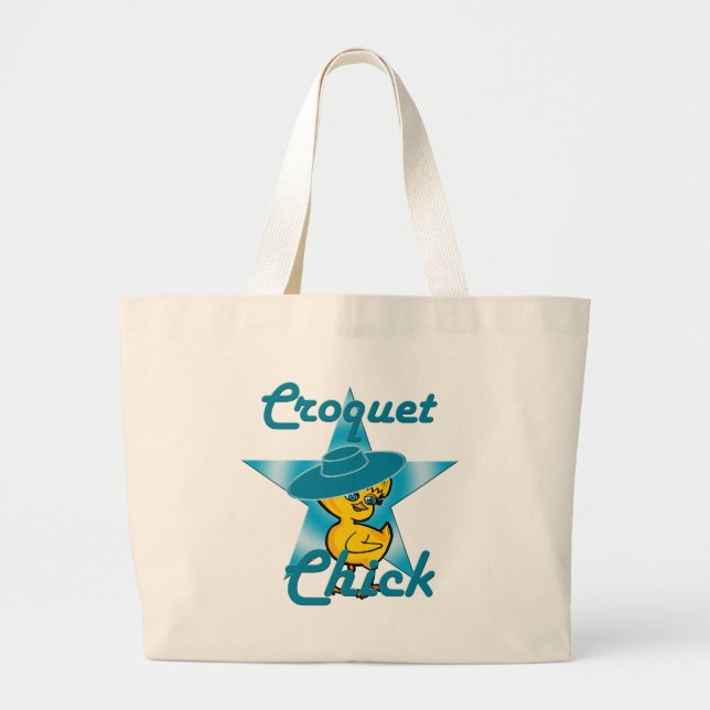 Grand Tote Bag Croquet Chick #7 (Devant)