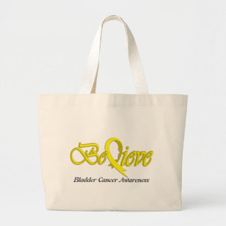 Grand Tote Bag Croyez (jaune - articles de cadeau)