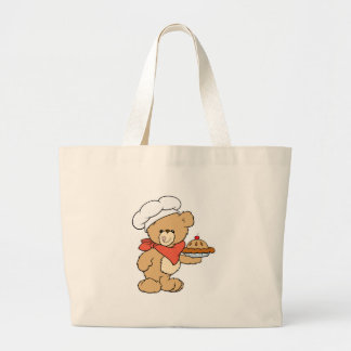 Grand Tote Bag Cuisine Chef Baker Bear