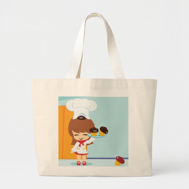 Grand Tote Bag Cupcakes (Devant)