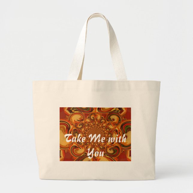 Grand Tote Bag Customize Product (Devant)