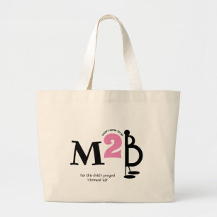 Grand Tote Bag Cute M2B Mom To Be Christian