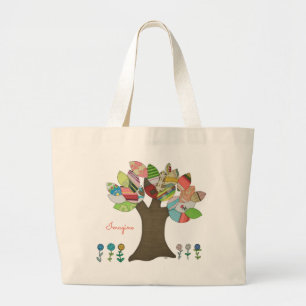 Grand Tote Bag Cute Tote - Imagine - Button Tree