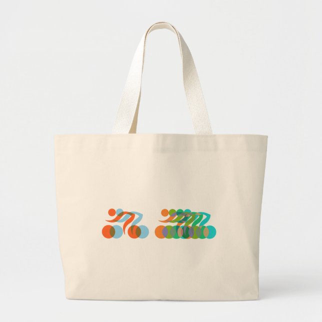 Grand Tote Bag Cyclers, Cyclers, Freins (Devant)