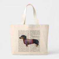 Dachshund Avec Sweat Laineux