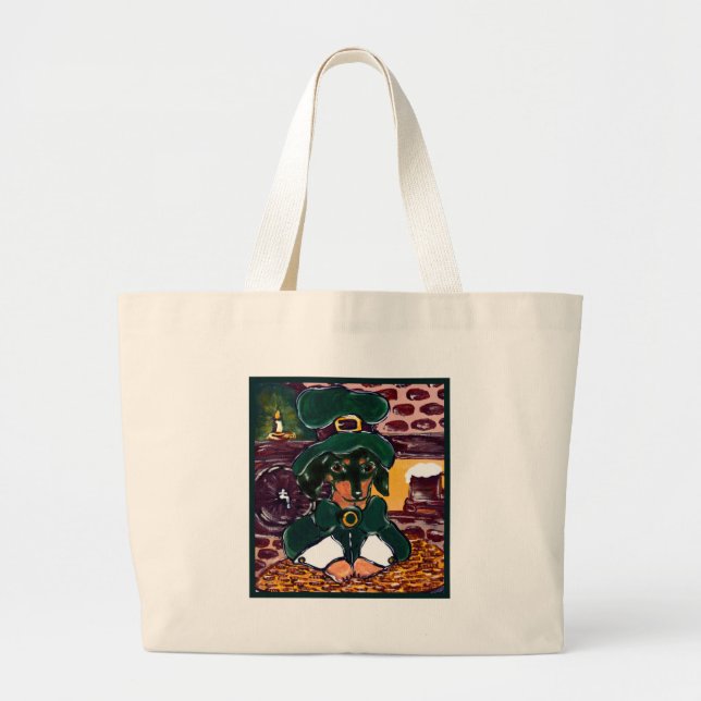 Grand Tote Bag Dachshunds (Devant)