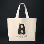 Grand Tote Bag DADA BEAR & ME | Papa Enfants Fils Fils Ours Dada<br><div class="desc">Cute Dada Bear, chemise Daddy Bear pour papa. Montrez à votre papa, papa, père ou papa que vous vous souciez d’une chemise drôle et hilarante pour n’importe quelle occasion et qu’elle peut être portée toute l’année, une idée cadeau extraordinaire pour papa pour la fête des pères, l’anniversaire et toute occasion....</div>