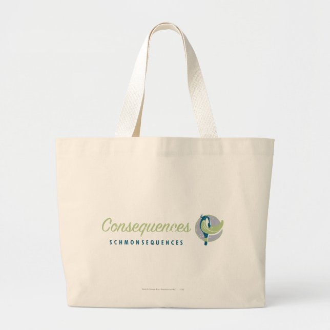 Grand Tote Bag DAFFY DUCK™ Conséquences Schmonséquences (Devant)