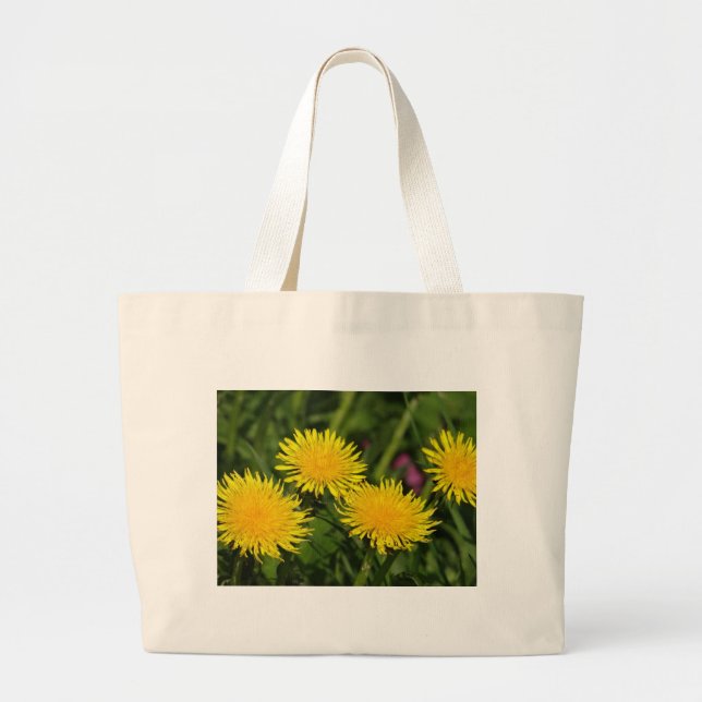 Grand Tote Bag Dandelions (Devant)