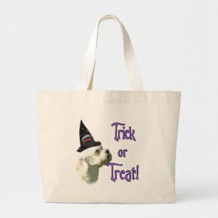 Grand Tote Bag Dandie Dinmont Terrier Trick