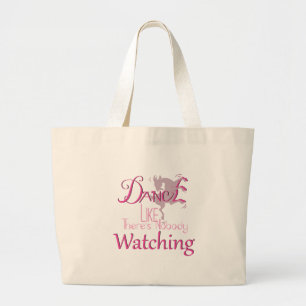 Grand Tote Bag DANSE Comme il n'y a pas de corps à observer la ch