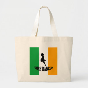 Grand Tote Bag Danseur irlandais d'étape