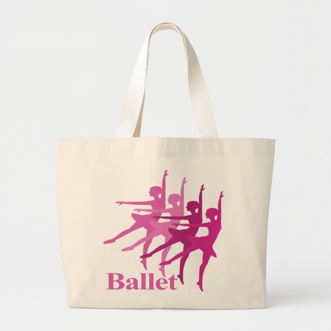Grand Tote Bag Danseurs classiques (Devant)