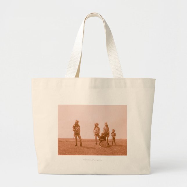 Grand Tote Bag Danseurs masculins (Devant)