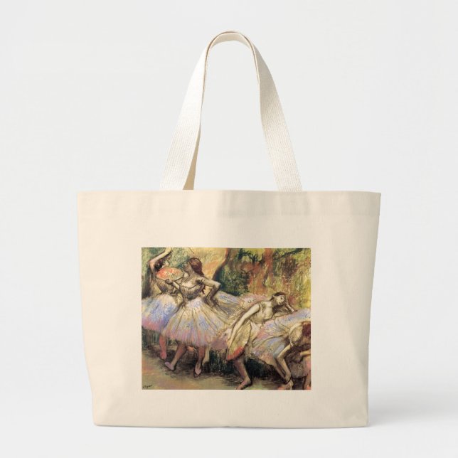 Grand Tote Bag Danseurs par Degas (Devant)