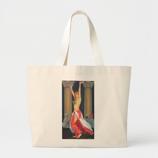 Grand Tote Bag Danseuse du ventre 1993 (Devant)