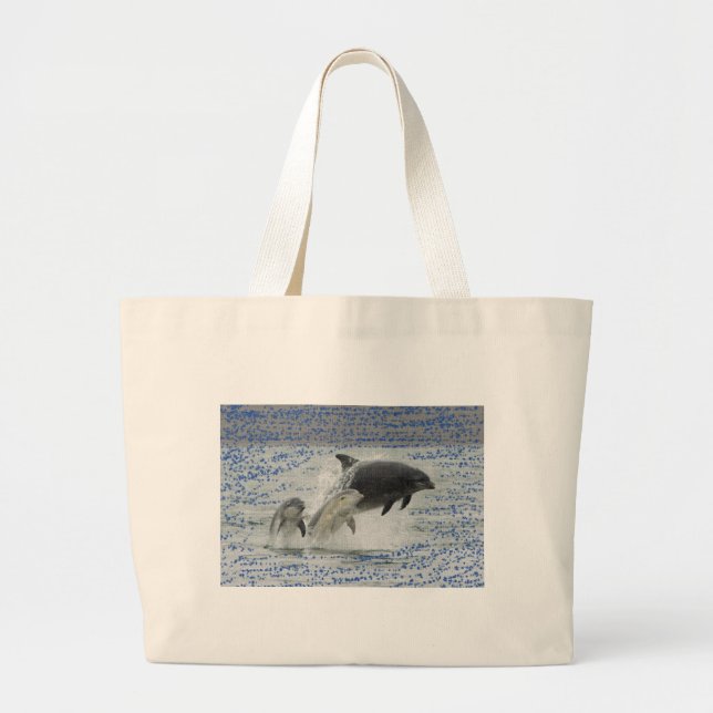 Grand Tote Bag Dauphins (Devant)