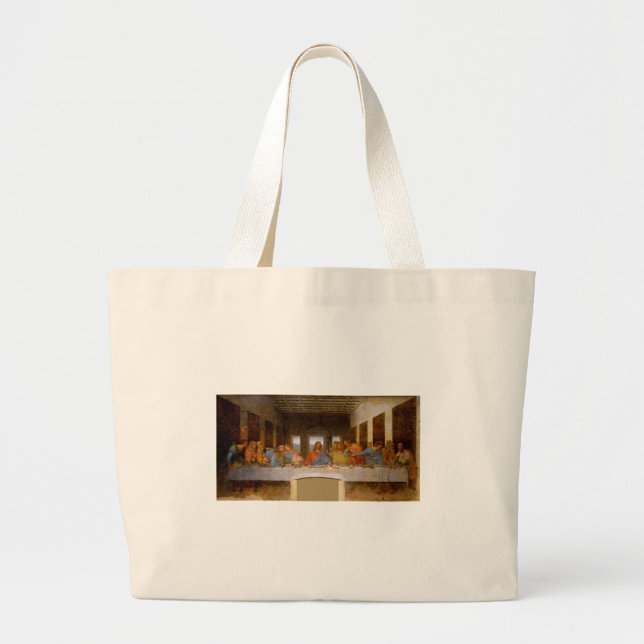 Grand Tote Bag Davinci Dernier Supper fine art (Devant)