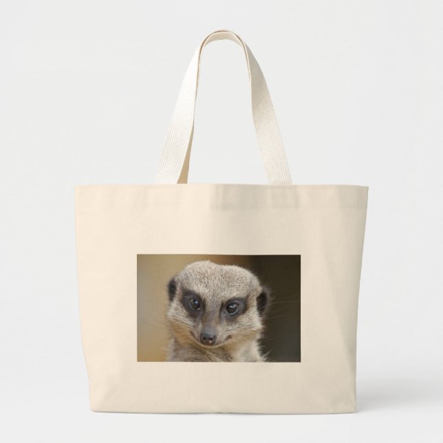Grand Tote Bag De Meerkat fin (Devant)