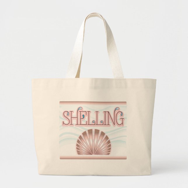 Grand Tote Bag Décorticage (Devant)