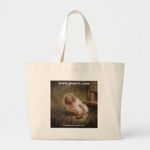 Grand Tote Bag Découverte de jardin