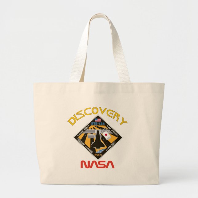 Grand Tote Bag Découverte de STS 124 (Devant)
