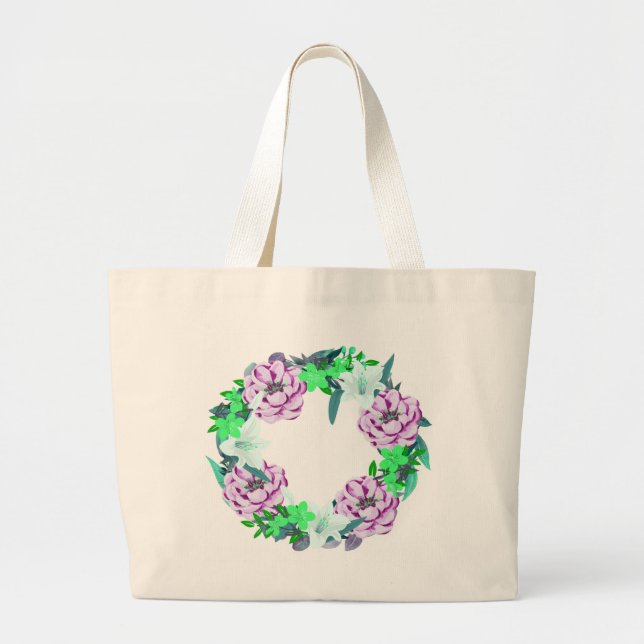 Grand Tote Bag Découvrez la polyvalence et le style de Zazzle (Devant)