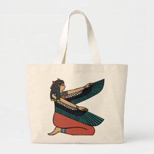Grand Tote Bag Déesse égyptienne vintage Isis