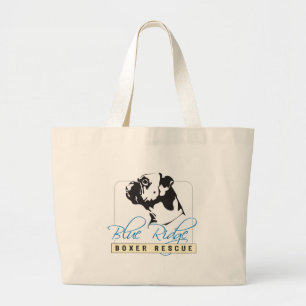 Grand Tote Bag Délivrance bleue de boxeur de Ridge
