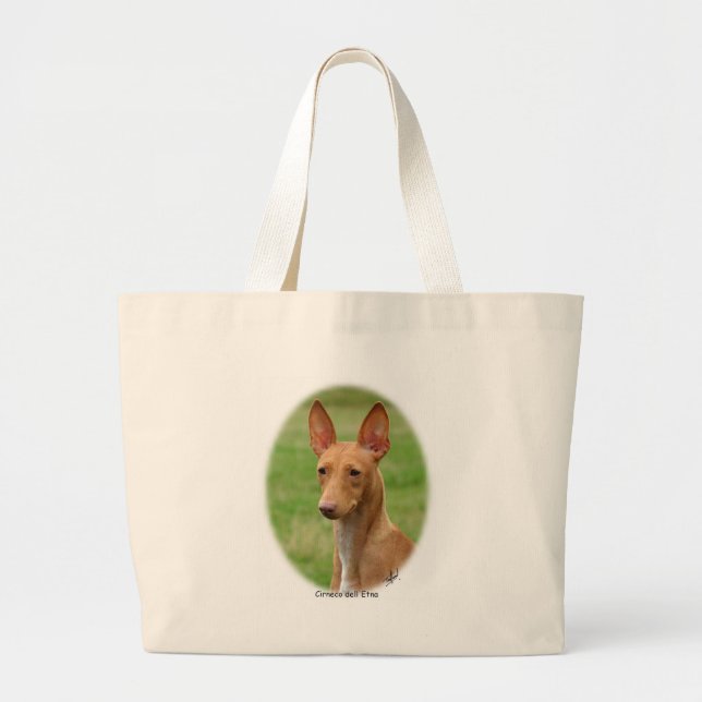 Grand Tote Bag dell'Etna 9Y73D-088 de Cirneco (Devant)